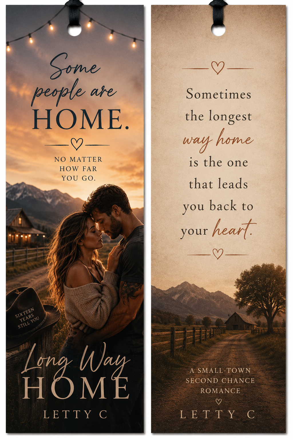 THE LONG WAY HOME BOOK MARK