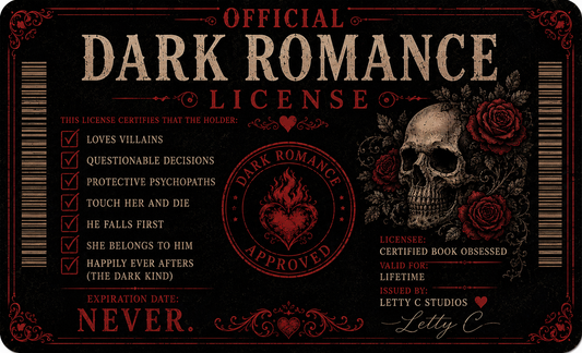 DARK ROMANCE LICENSE