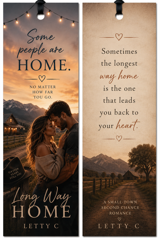 THE LONG WAY HOME BOOK MARK